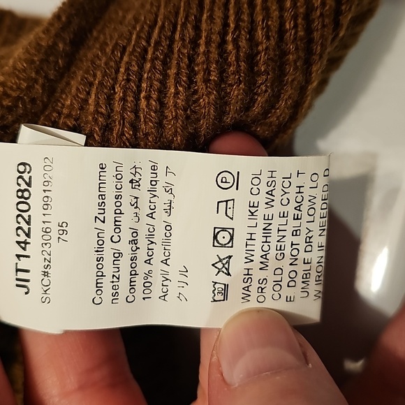 Balloon Sleeve Knit Sweater Dress - Picture 4 of 5